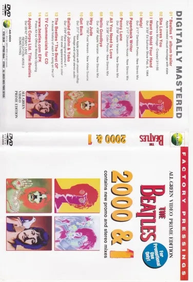THE BEATLES / 2000&1 (1DVD)