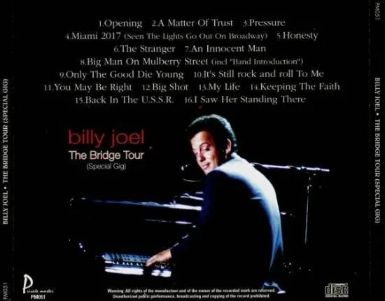 BILLY JOEL / THE BRIDGE TOUR TOKYO 1988 (1CDR)