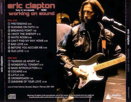 ERIC CLAPTON / WORKING ON SOUND (2CD)