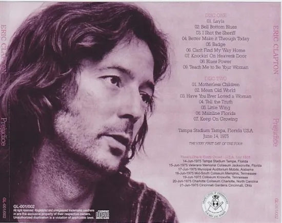 ERIC CLAPTON / PREJUDICE (2CD)