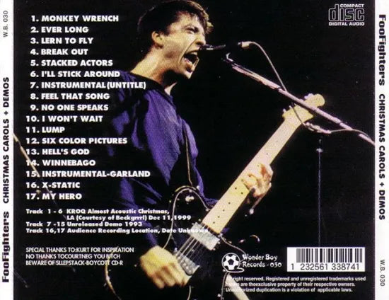 FOO FIGHTERS / CHRISTMAS CAROLS +DEMOS (1CD)