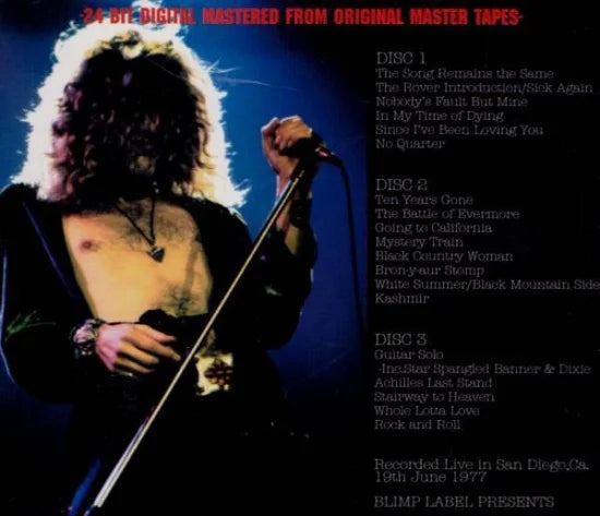 LED ZEPPELIN / CALIFORNIA MYSTERY TRAIN (3CD)
