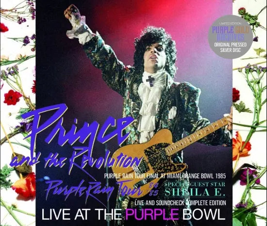 PRINCE and The Revolution / LIVE AT THE PURPLE BOWL 1985 Soundcheck 3CD COMPLETE EDITION