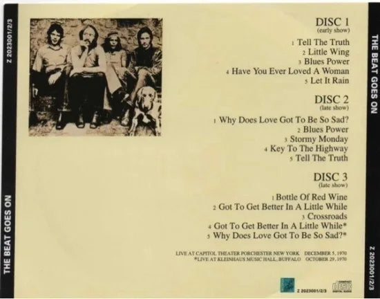 DEREK & THE DOMINOES / THE BEAT GOES ON (3CD)