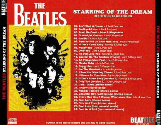 THE BEATLES / STARRING OF THE DREAM (1CDR)