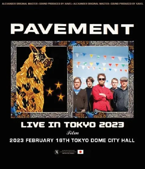 PAVEMENT / Live in Tokyo 2023 Film (1BDR+1DVDR)