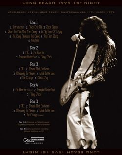 LED ZEPPELIN / LONG BEACH ARENA 1975 1ST ORIGINAL MILLARD MASTER RECORDING (5CD+Bonus CD)