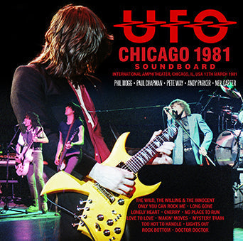UFO / CHICAGO 1981 SOUNDBOARD (2CDR)