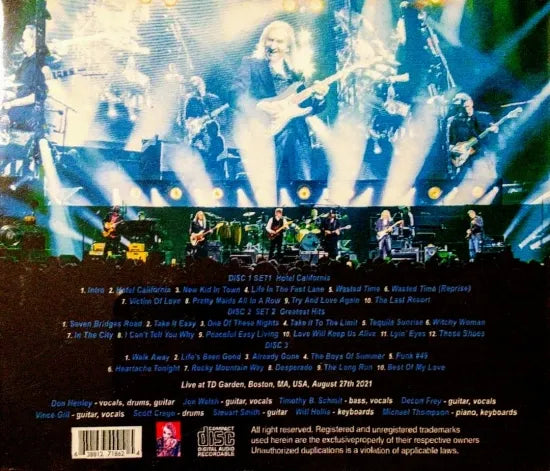 EAGLES / BOSTON 2021 1ST NIGHT (3CDR)