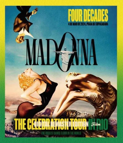 MADONNA / The Celebration Tour In Rio Digital Remaster Edition SOUNDBOARD (2CDR+Pro shot 1BDR)