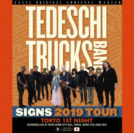 TEDESCHI TRUCKS BAND / SIGNS 2019 TOUR Tokyo 1st Night (2CDR+1DVDR)
