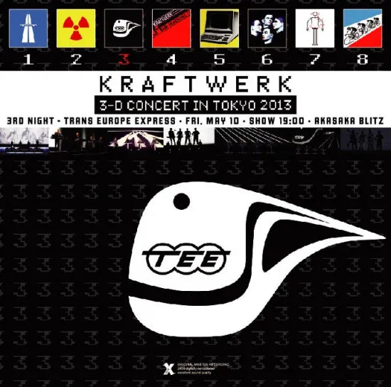 KRAFTWERK / 3D Concert In Tokyo 2013 3rd Night “Trans-Europe Express” (2CDR)