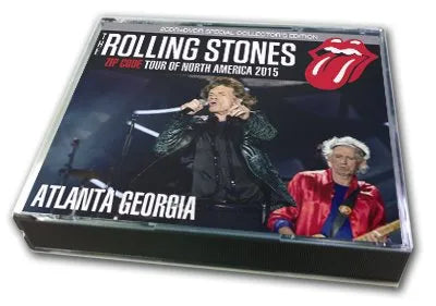 THE ROLLING STONES / ZIP CODE TOUR OF NORTH AMERICA 2015 ATLANTA GEORGIA (2CDR+1DVDR)