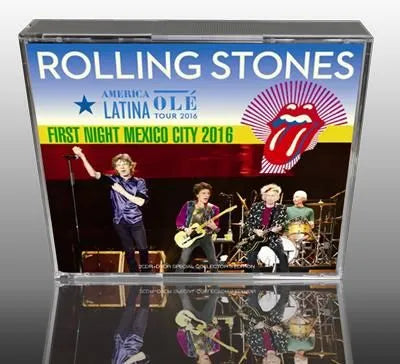 THE ROLLING STONES / AMERICA LATINA OLE TOUR 2016: FIRST NIGHT MEXICO CITY (2CDR+1DVDR)