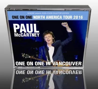PAUL McCARTNEY / ONE ON ONE IN VANCOUVER (3CDR+DVDR)