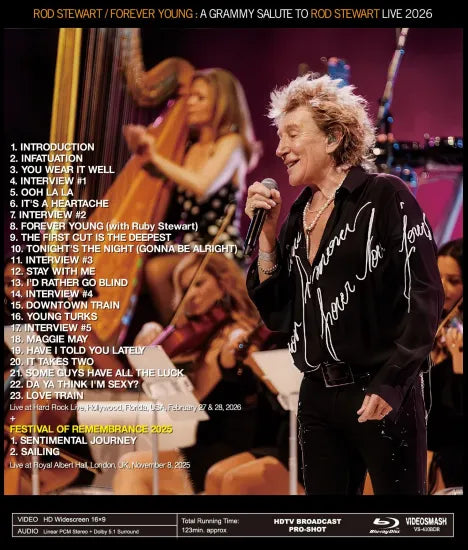ROD STEWART / FOREVER YOUNG A GRAMMY SALUTE TO ROD STEWART LIVE 2026 (1BDR)