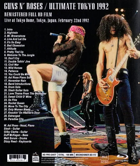 GUNS N' ROSES / ULTIMATE TOKYO 1992 (1BDR)