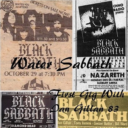 BLACK SABBATH w/Ian Gillan / Born Again Tour 1983 1st Gillan gig (2CDR)
