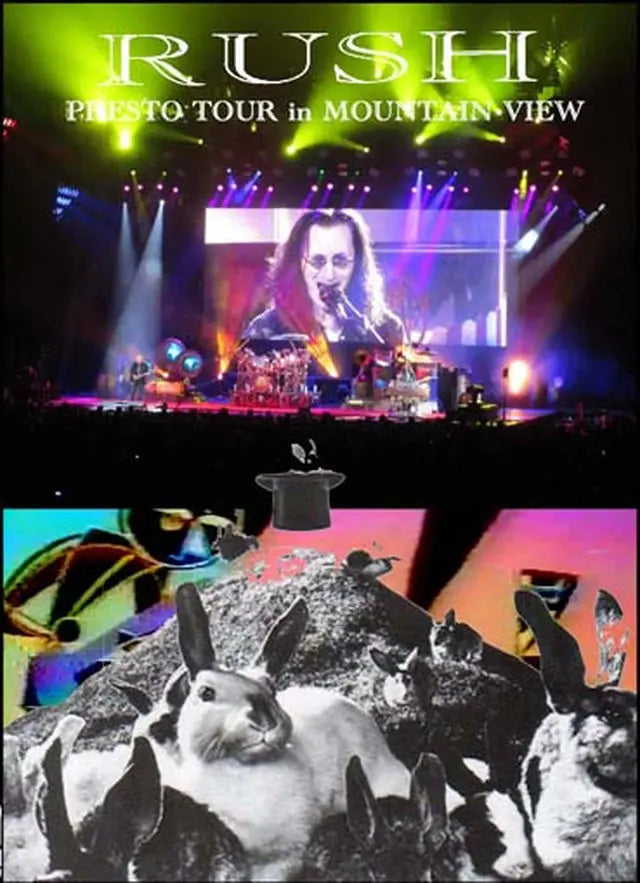 Rush / Presto Tour in Mountaion View (1DVDR)