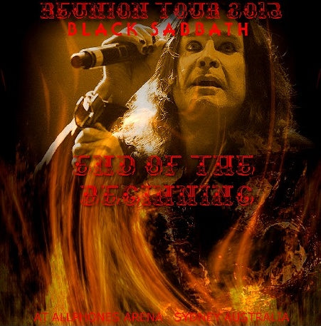 Black Sabbath / Reunion Tour 2013 Oceania Leg Allphones Arena (2CDR)