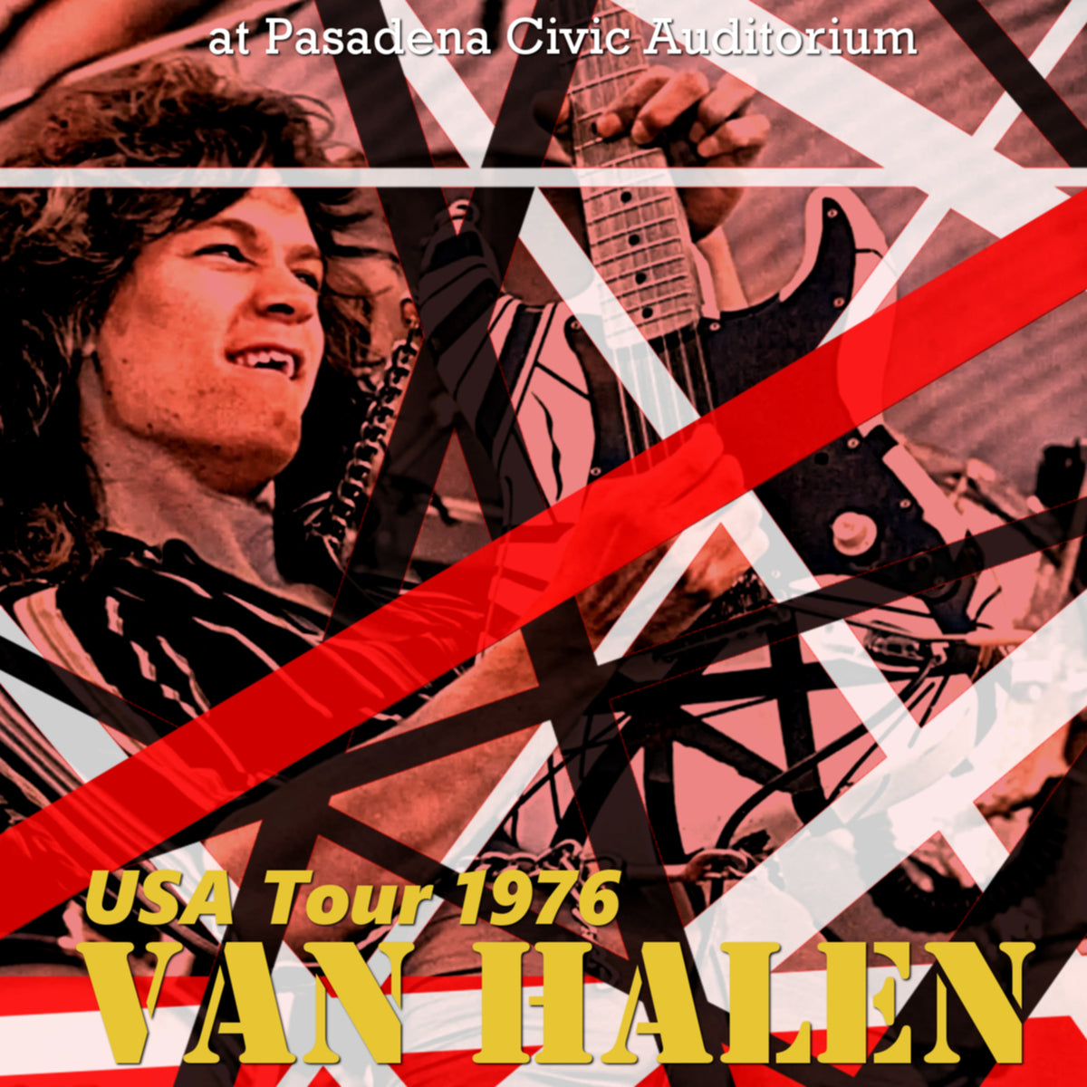 VAN HALEN / USA Tour 1976 Pasadena Civic Auditorium (1CDR)