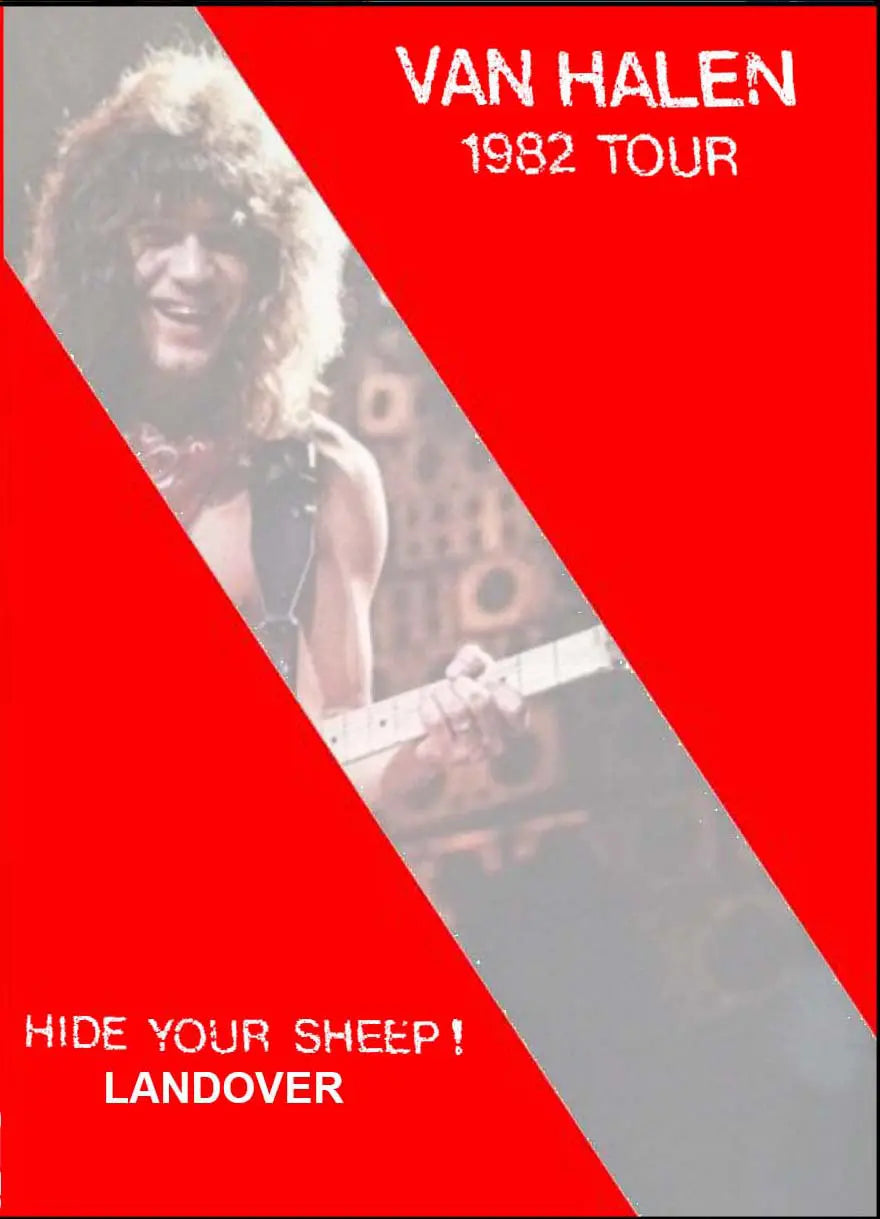 Van Halen / Landover 1982 PRO SHOT (1DVDR)
