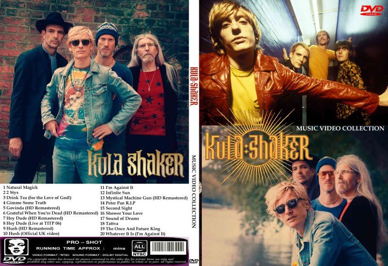 Kula Shaker / MUSIC VIDEO COLLECTION (1DVDR) Unprinted white disc