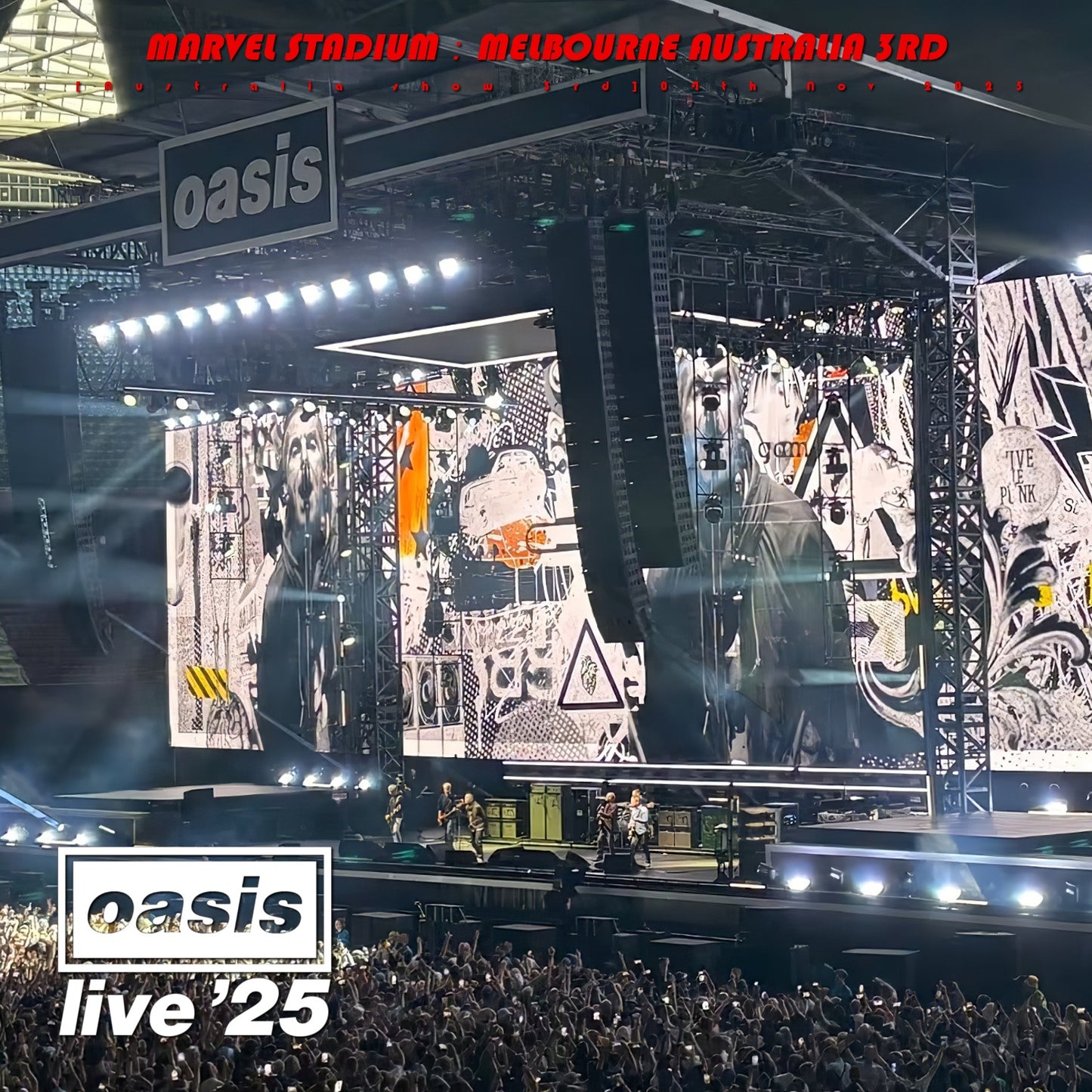 Oasis / Live ’25 Australia show 3rd (2CDR)