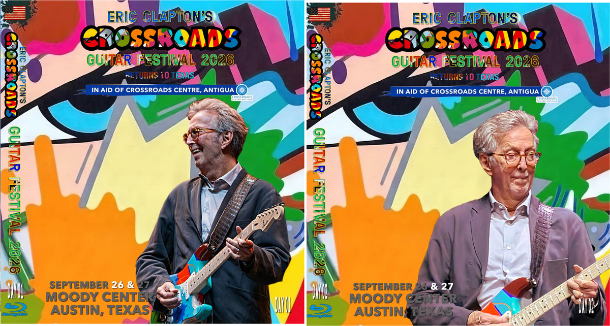 ERIC CLAPTON / Crossroads Guitar Festival 2026 complete Moody Center (6BDR)