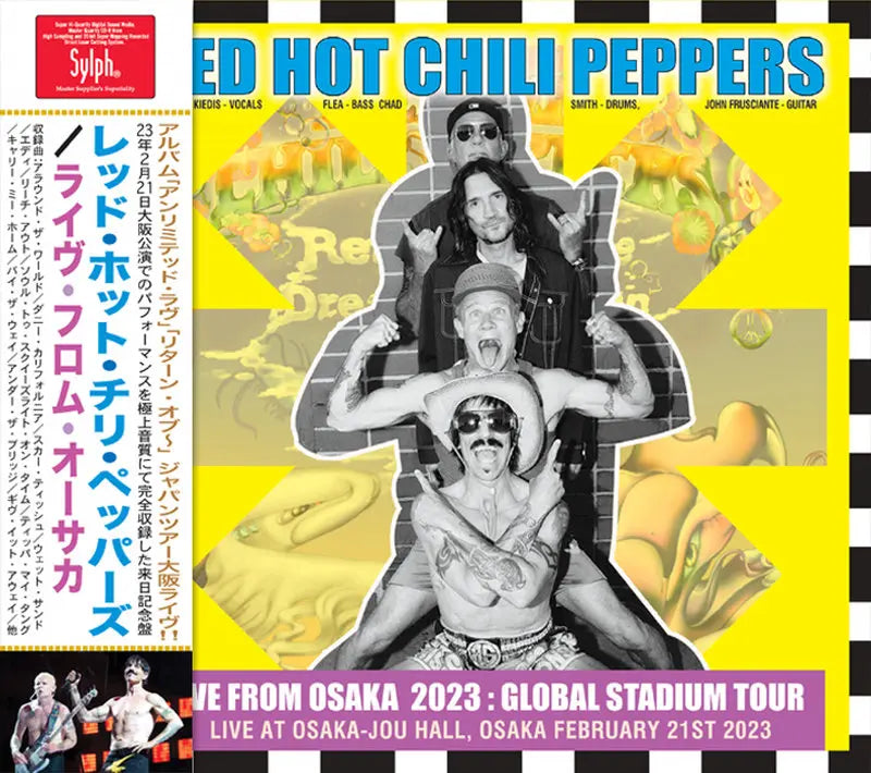 RED HOT CHILI PEPPERS / LIVE FROM OSAKA 2023 (2CDR)