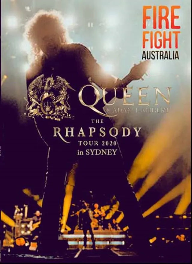 Queen + Adam Lambert / The Rhapsody Tour 2020 in Sydney (2DVDR)