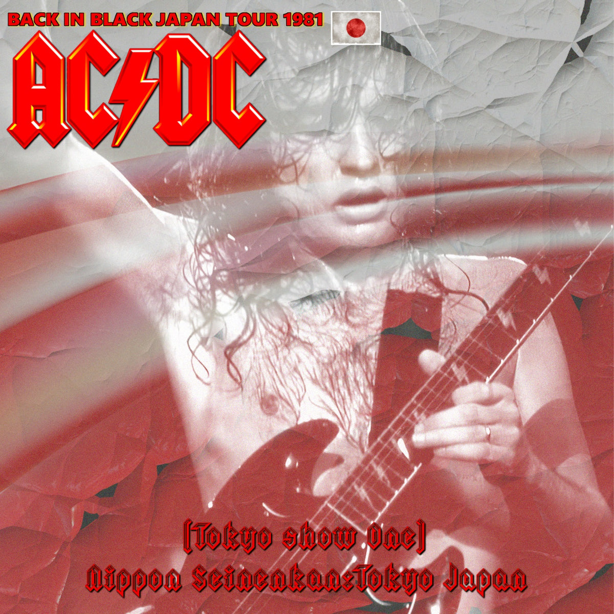 AC/DC / Back In Black Japan Tour 1981 Tokyo show One Nippon Seinenkan (2CDR)