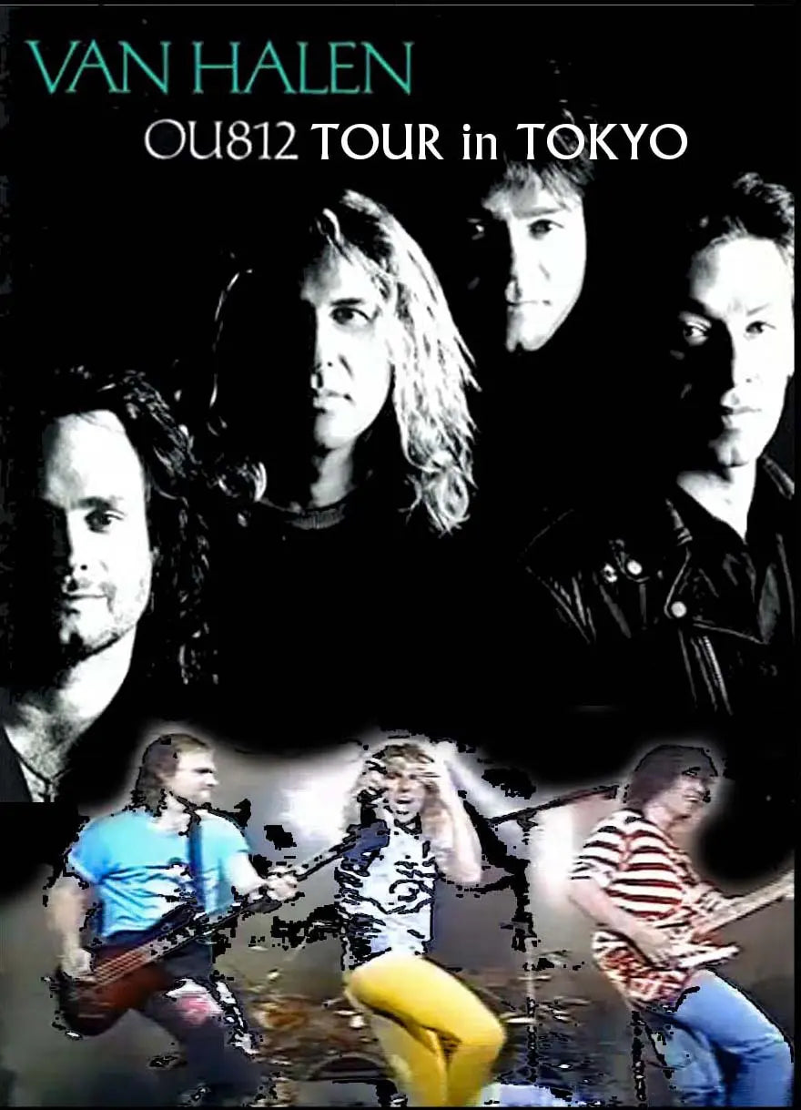 Van Halen / OU812 Tour in Tokyo Tokyo Dome 1980 PRO SHOT (1DVDR)