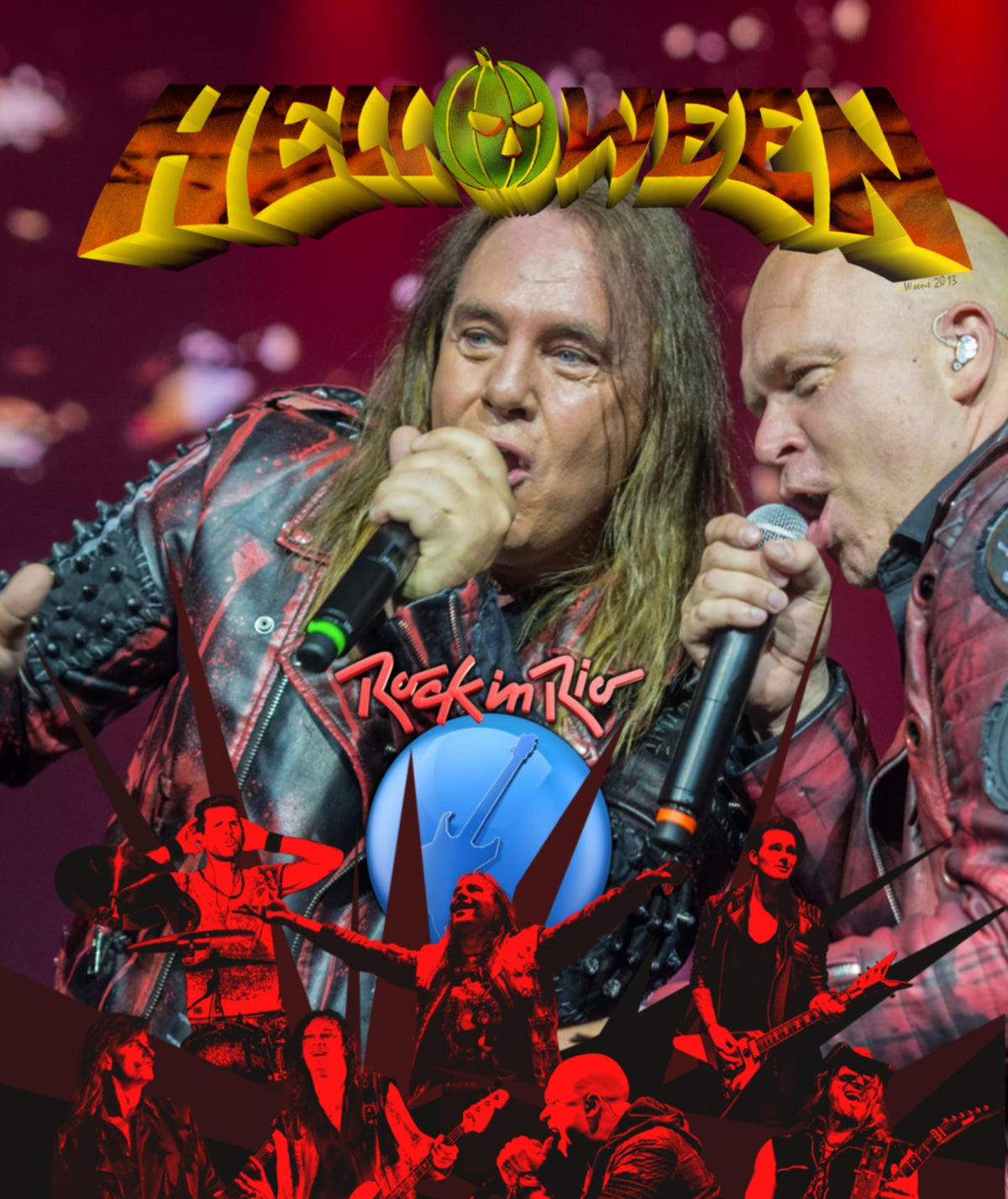 Helloween / Rock in Rio2019 Parque Olímpico PRO SHOT (1DVDR)