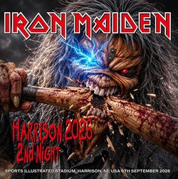 IRON MAIDEN / HARRISON 2026 2ND NIGHT (2CDR)