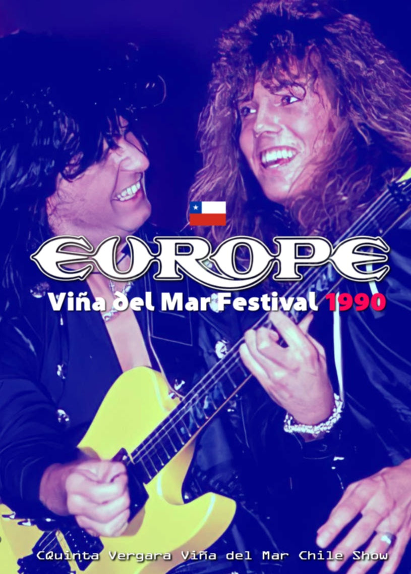 Europe / Out of This World tour 1990 Viña del Mar Festival PRO SHOT (1DVDR)