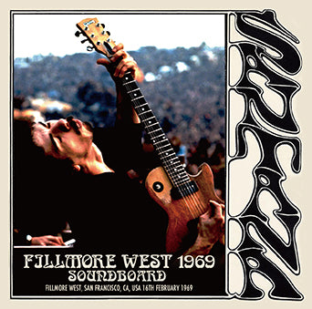 SANTANA / FILLMORE WEST 1969 SOUNDBOARD (1CDR)