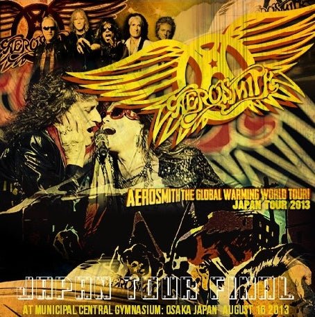Aerosmith / Global Warming Japan Tour 2013 Final Municipal Central Gymnasium (2CDR)
