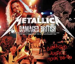 METALLICA / DAMAGED BRITISH (4CDR)