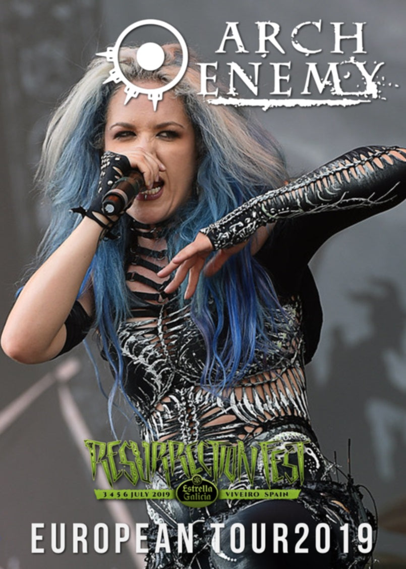 Arch Enemy / Will To Power European Tour2019 Resurrection Fest PRO SHOT (1DVDR)