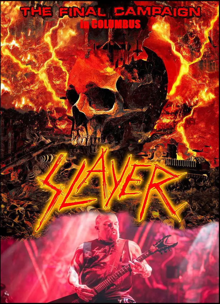 Slayer / The Final Campaign in Columbus (1DVDR)