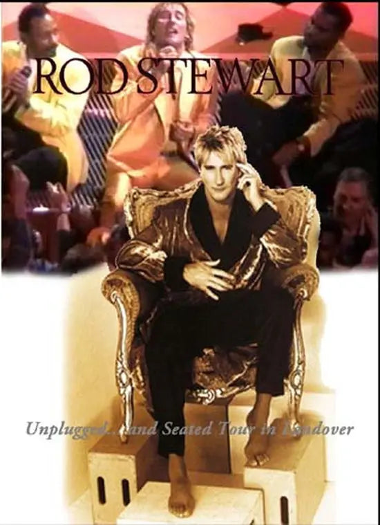 ROD STEWART / Unplugged...and Seated Tour in Landover 1994 (1DVDR)