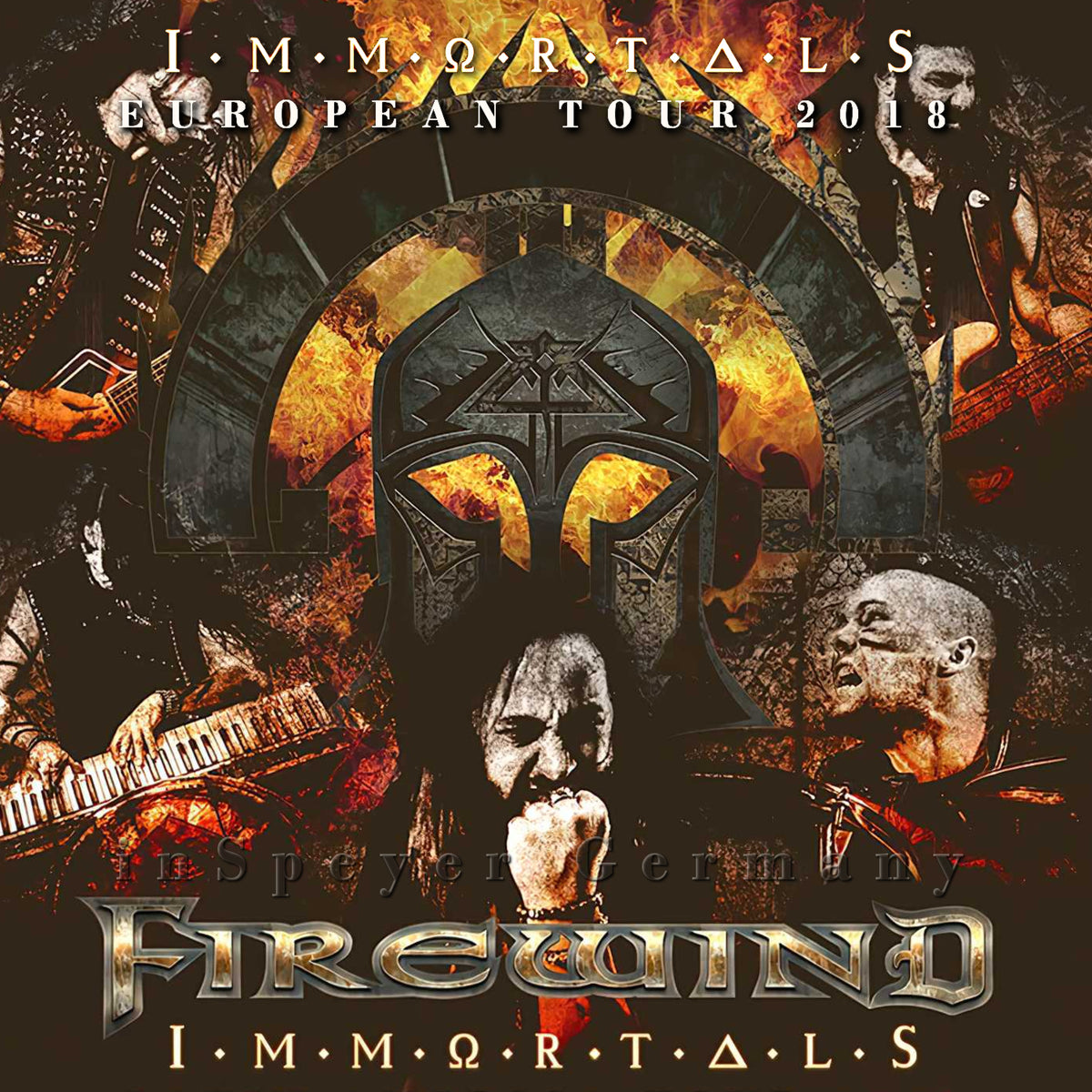 Firewind / Immortals European Tour 2018 Halle 101 (1CDR)