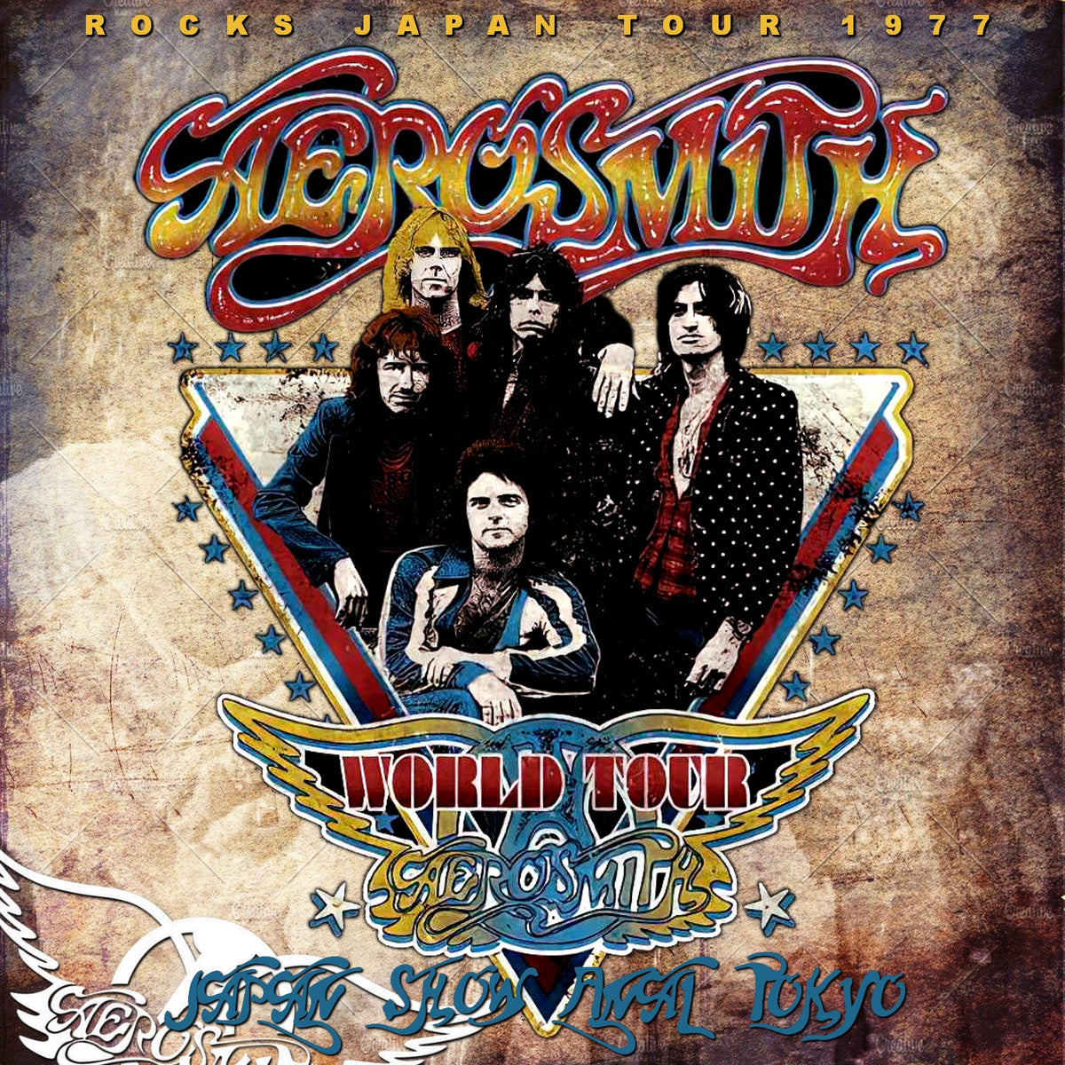 Aerosmith / Rocks Japan Tour 1977 Final Japan Last show (1CDR)