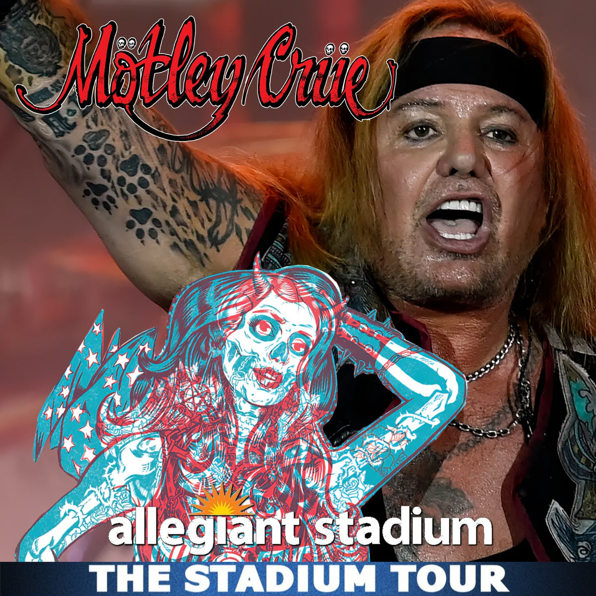 MOTLEY CRUE / The Stadium Tour 2022 Allegiant Stadium (2CDR)