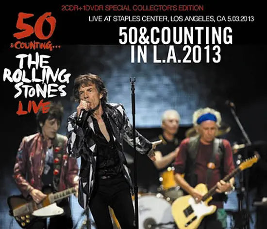 THE ROLLING STONES / 50 & Counting In L.A. 2013 (2CDR+1DVDR)
