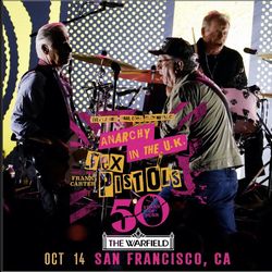 SEX PISTOLS w/FRANK CARTER / THE WARFIELD 2026 (1CDR)