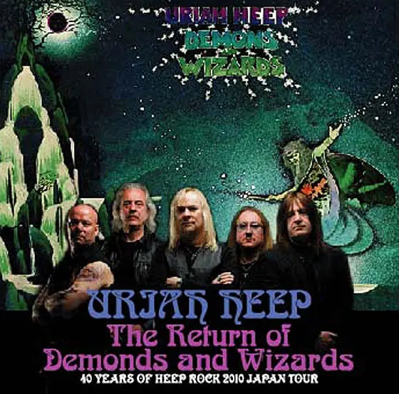 URIAH HEEP / The Return Of Demons And Wizards 40 Years Of Heep Rock 2010 / Kawasaki (2CDR)