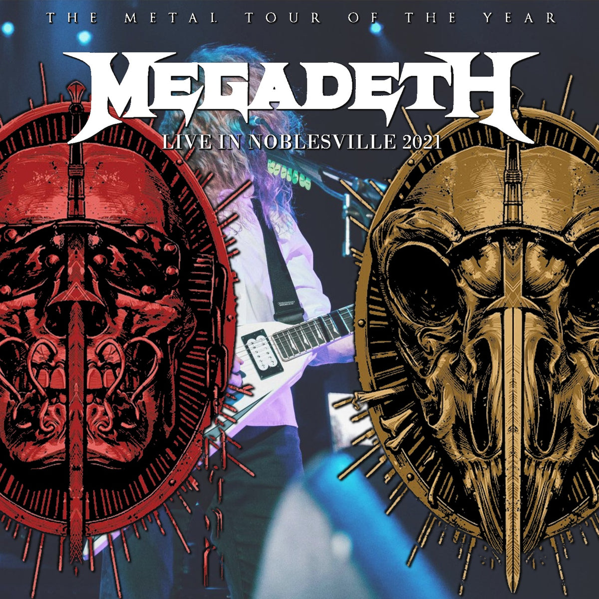 MEGADETH / Metal Tour of the Year 2021 Ruoff Music Center (1CDR)
