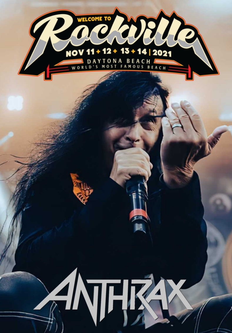 ANTHRAX / US Tour 2021 Welcome to Rockville Daytona International Speedway (1DVDR)